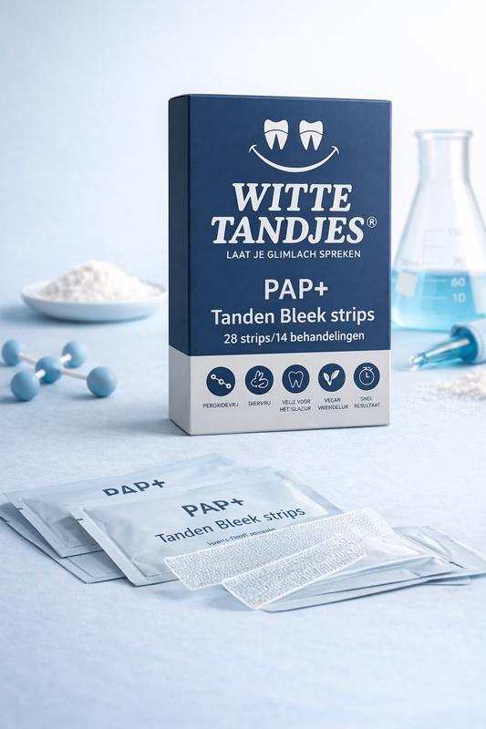 Tanden Bleek Strips 1+1 GRATIS